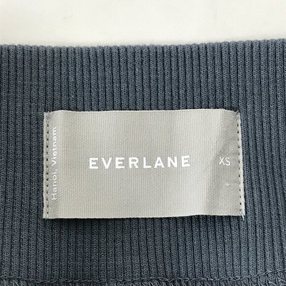 Everlane Organic Cotton Quilted Shorts Women's XS High Waisted Casual Athletic - Picture 7 of 8